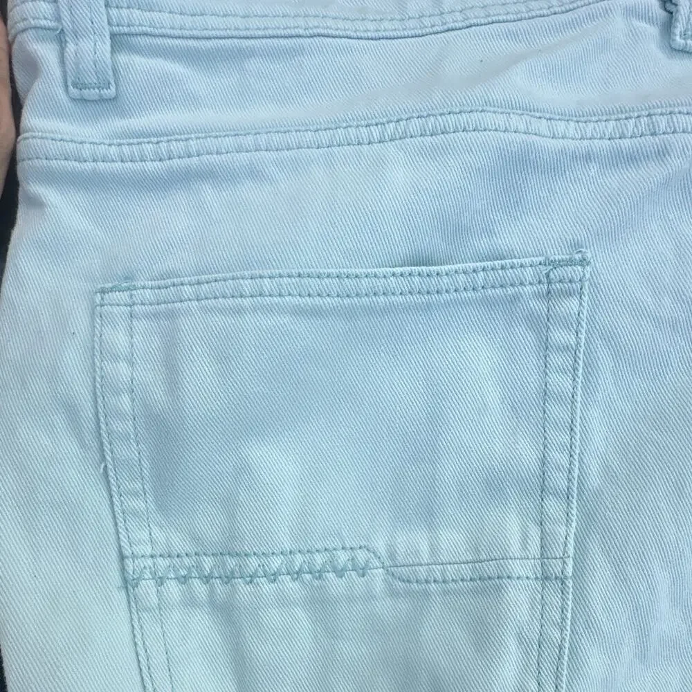 Switch RemarKable Men’s Denim Shorts Size 42 Light Blue Cotton Jean Shorts